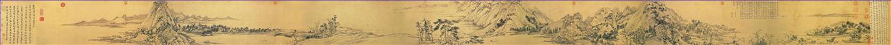 landscape of Fuchun mountain huang gongwang traditional Chinese Oil Paintings